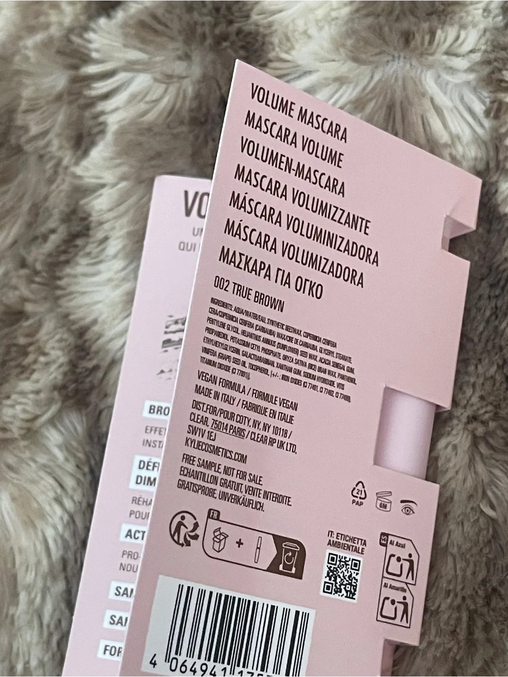 Kylie Cosmetics Kylash Bold Volume Brown Mascara Mini NEW